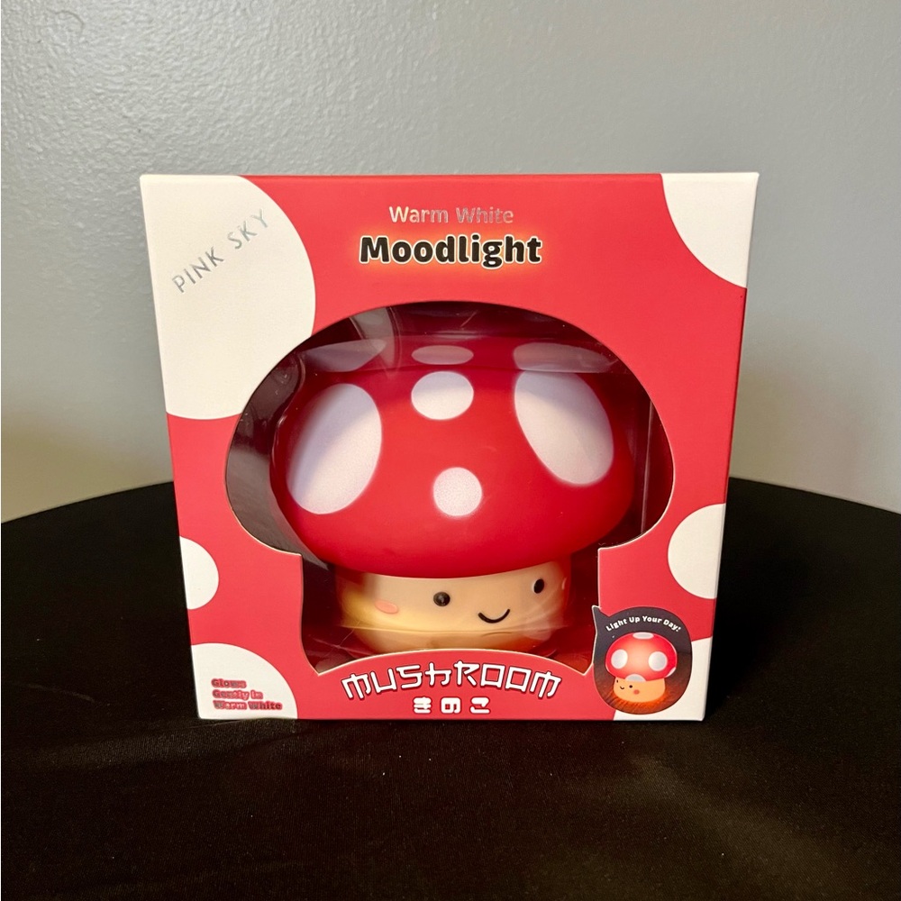 Mimicoco Moodlight - Ramen Mushroom/ Kino- So Cute! Brand New In Box.